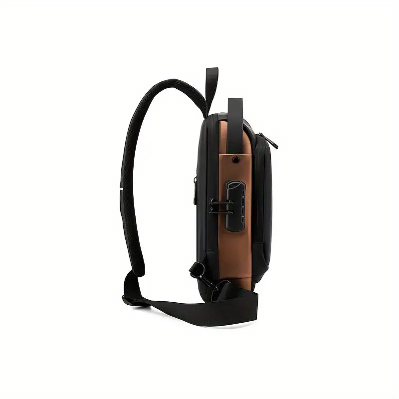 Anti-Theft Sling Bag | USB Charging & Waterproof