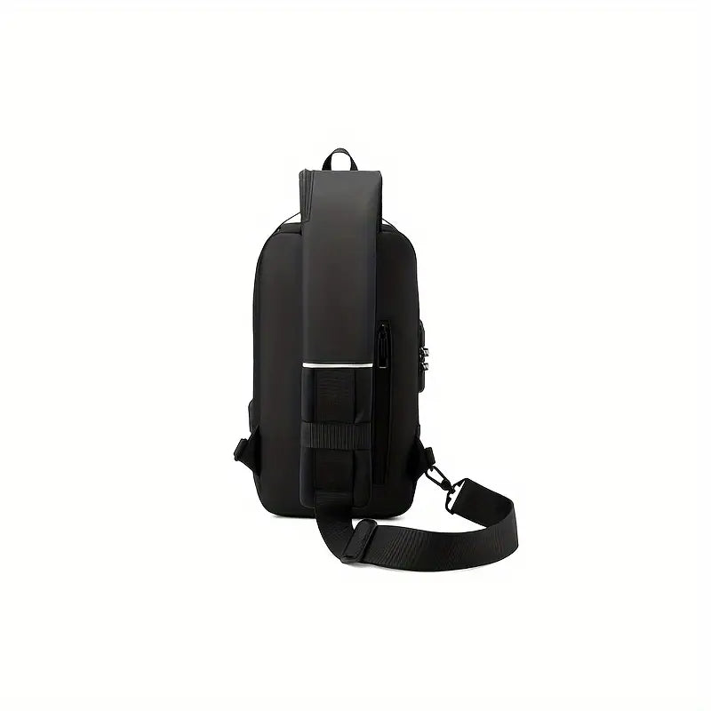Anti-Theft Sling Bag | USB Charging & Waterproof