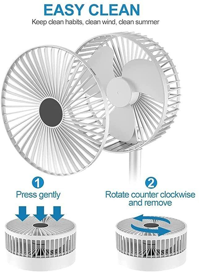 Handheld Portable Rechargeable Fan