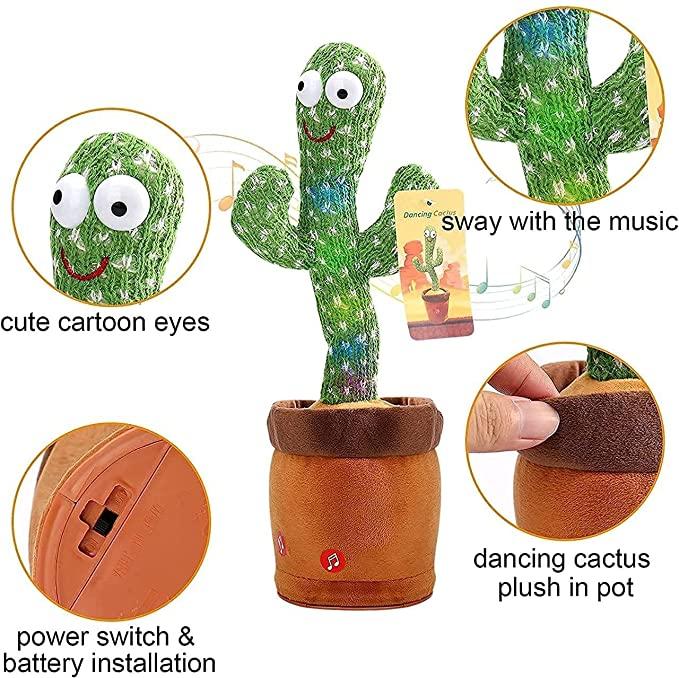 Dancing & Singing Cactus Plush Toy