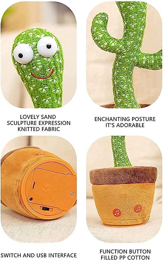 Dancing & Singing Cactus Plush Toy