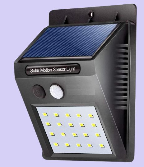 Solar LED Motion Sensor Light