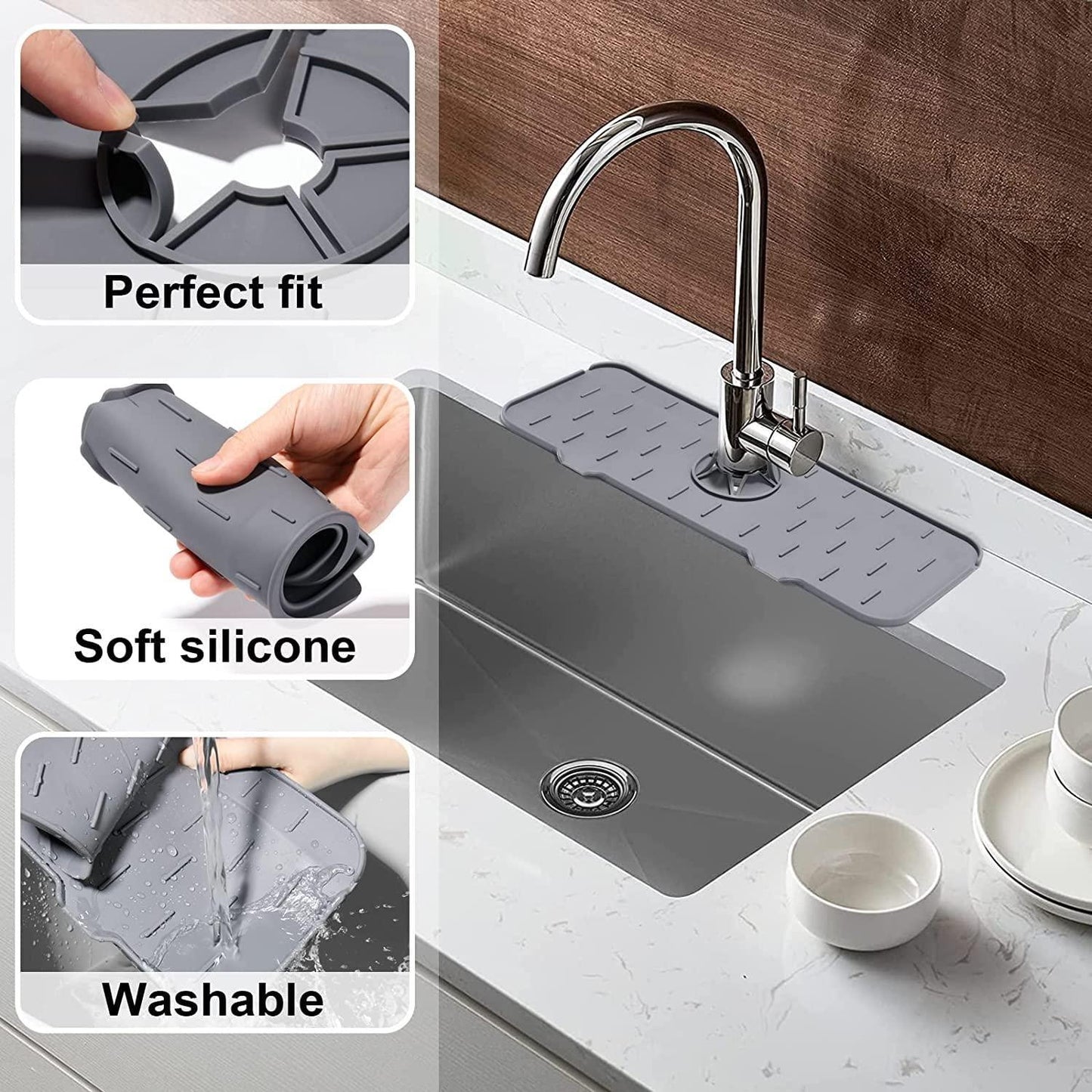 Sink Faucet Mat