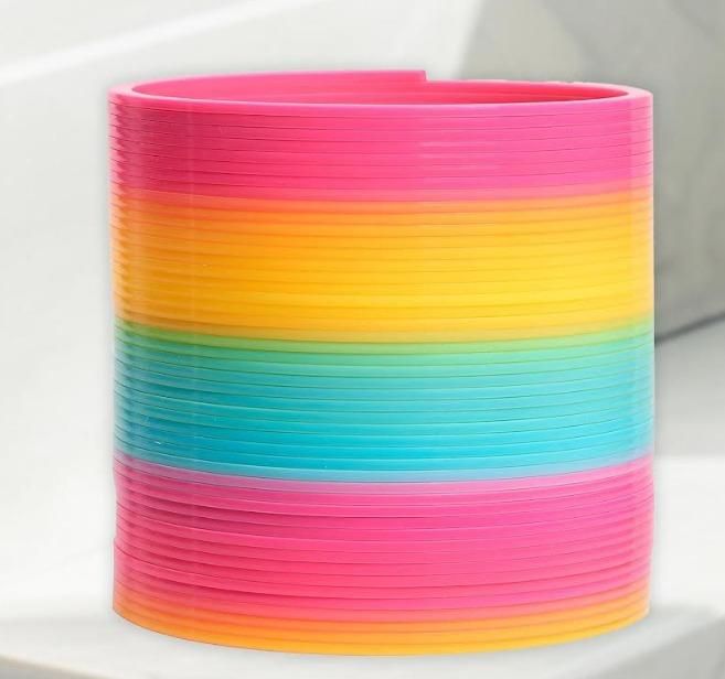 Magic Rainbow Spring Coil Toy