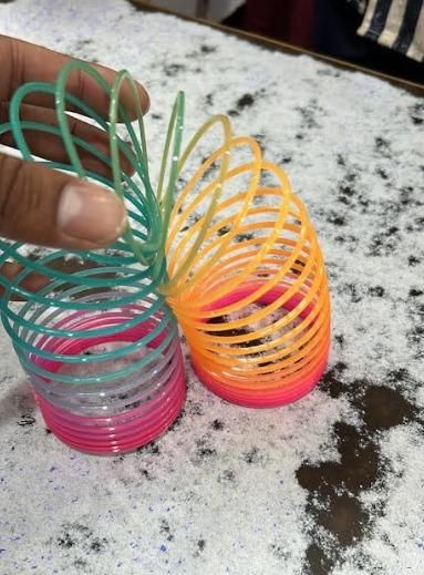 Magic Rainbow Spring Coil Toy