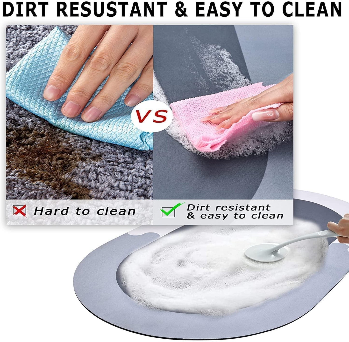 Super Absorbent Quick Dry Bath Mat