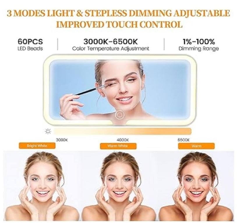 Smart Make-up Mirror For Any Car