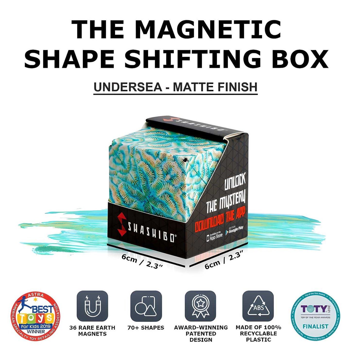 Magnetic Shape Shifting Puzzle Cube